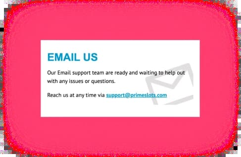 Prime Slots UK Support